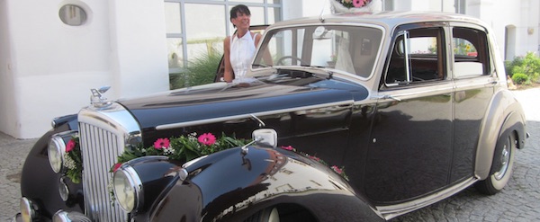 Unser Hochzeitsauto, Marke Bentley Mark VI, Baujahr 1949, nur mit Chauffeur zu vermieten!!